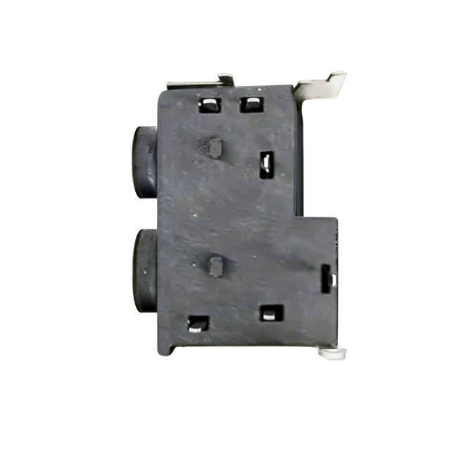 Sideview of the Motorola 09012141001 accessory connector jack.