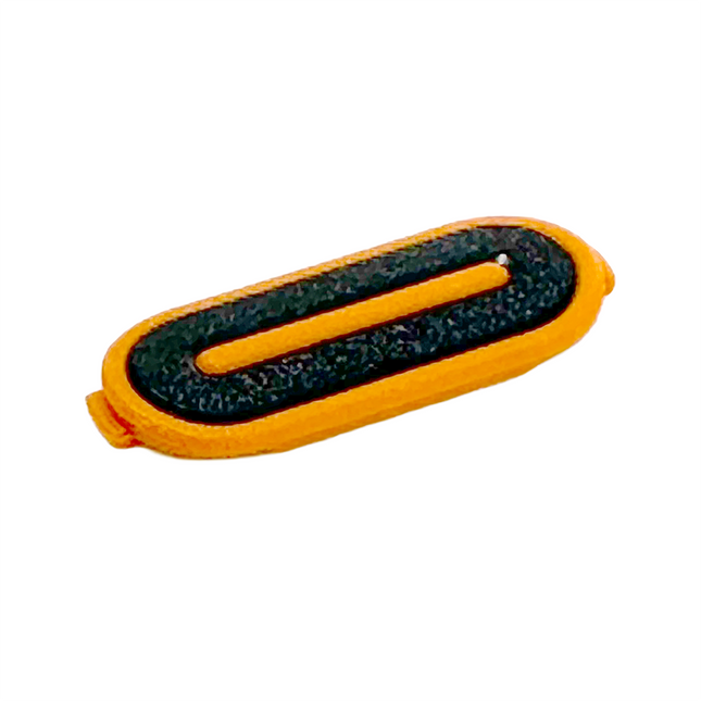Hytera HYT-5116000000786A Replacement PTT Key Cover (Black + Orange)