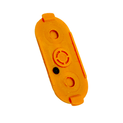 Hytera HYT-5116000000786A Replacement PTT Key Cover (Black + Orange)