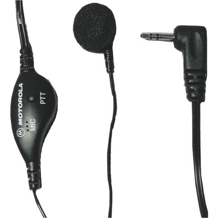 Motorola 53727B Earbud with PTT Microphone - Single Pin for Talkabout Radios