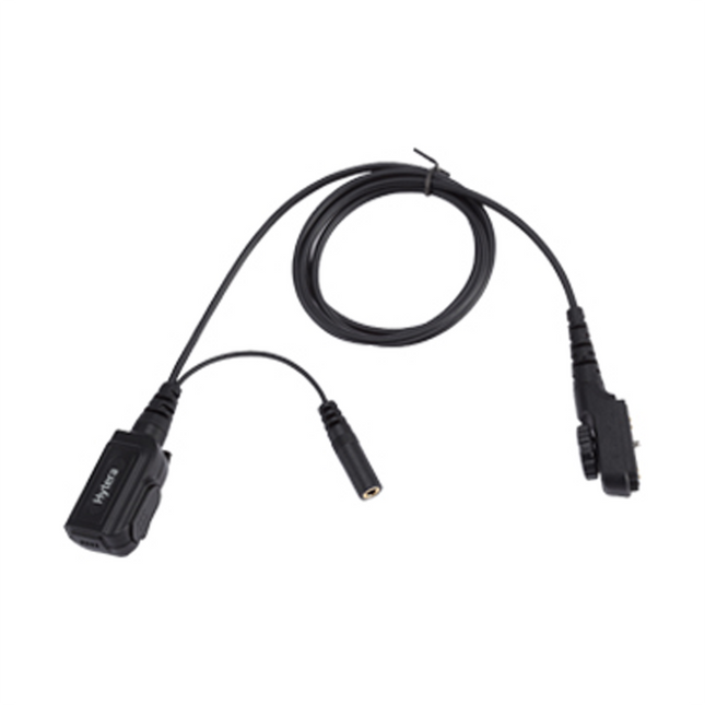 Hytera ACN-01 PTT and MIC Cable - Detachable with IP54 Rating