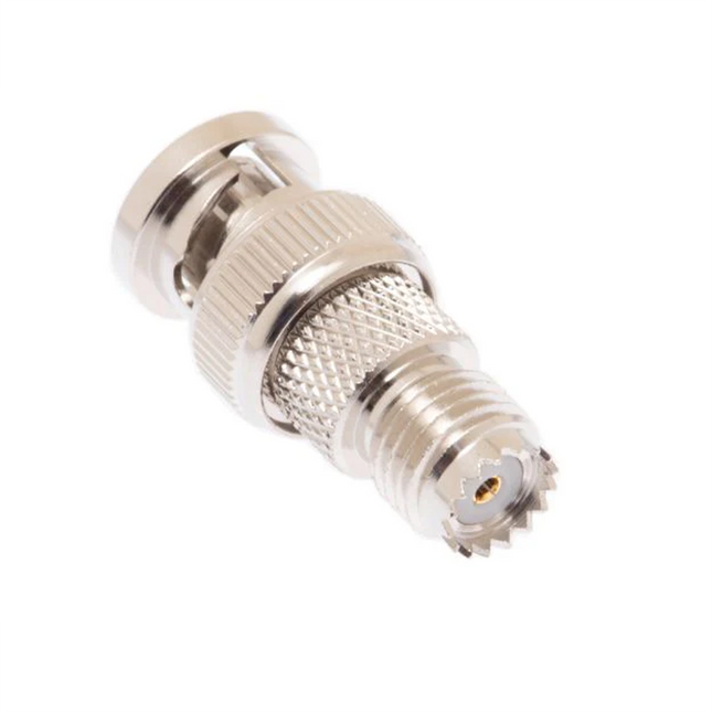 Atlantic Radio BNC Male to Mini UHF Female Adapter