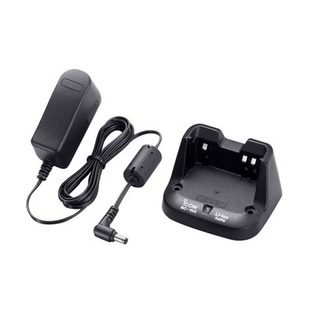 Icom BC193 Rapid Charger For Radios With BP265 Li-ion Battery; 100-240V With US Style Plug