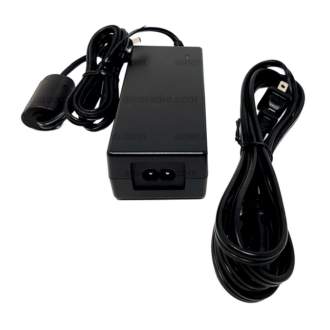 View of the rugged casing on the Icom BC228 high output wall adapter designed for radio fleet charging.