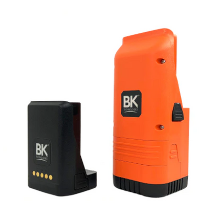 BK Technologies BKR0120 Clamshell AA Battery Case for BKR5000 | Orange