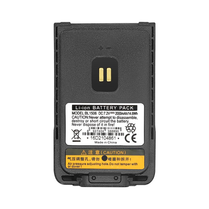 Hytera BL1506 Battery for the BD502i, BD552i & BD612i - Lithium Ion 1500mAh