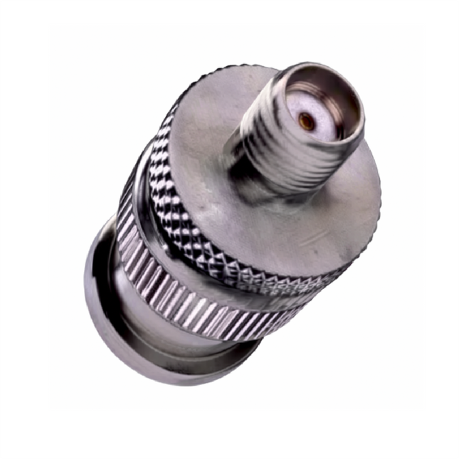 Atlantic Radio BNC Male to SMA Female Adapter Professional Lab-Grade Coaxial Adapter