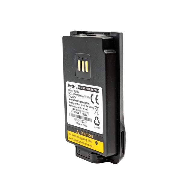 Hytera BL1504 Lithium Ion (1500mAh) Battery for Hytera Portables | EOL Replaced by BL1503