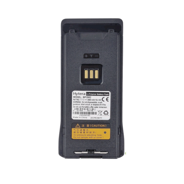 Hytera BP2002 Battery for Two-Way Radio - Lithium Ion Polymer (2000mAh)