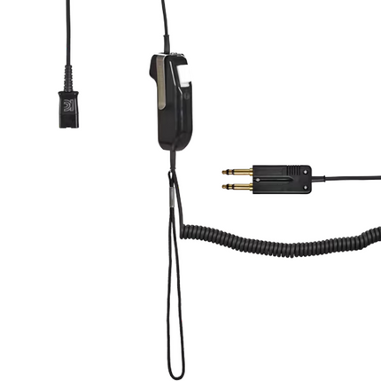 Motorola CDN6281AR Amplified Module Base with PTT Switch - Enhanced Headset Control