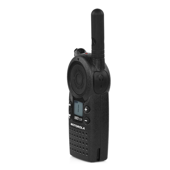 Motorola CLS1110 Affordable UHF (459.-469.5MHz) 1-Channel Analog Portable Radio