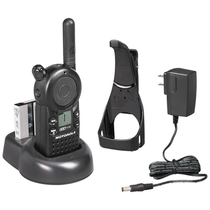 Motorola CLS1110 Affordable UHF (459.-469.5MHz) 1-Channel Analog Portable Radio