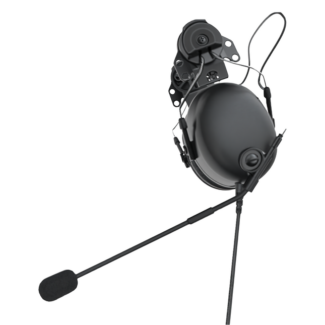 Hytera ECN50-P Helmet Heavy-Duty Headset with Noise-Cancelling Microphone