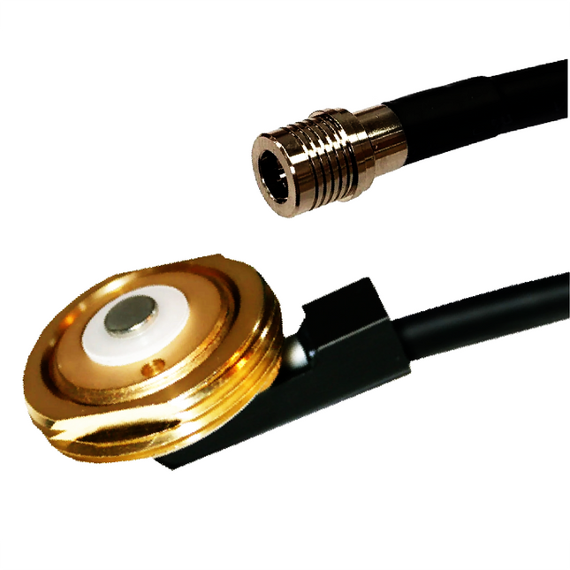 E/M Wave EM-M11001-058 3/4" NMO Mount 17' RG58/U cable