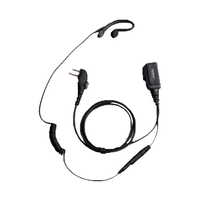 Hytera ESM14 Detachable C-Style Earpiece with In-line PTT and Mic