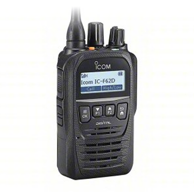 Icom F62D UHF Portable Two-Way Radio with Bluetooth