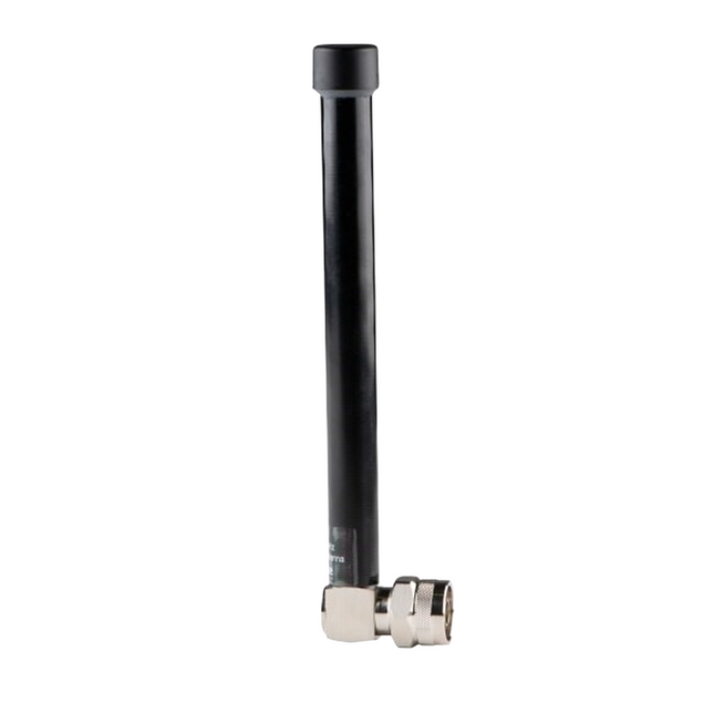 Full view of the Motorola GA01594AA HKAE4004A UHF 440-495 MHz external whip antenna.