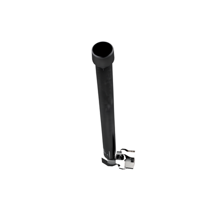 Detail profile view of the compact 7-inch polyurethane whip antenna for the SLR 1000.