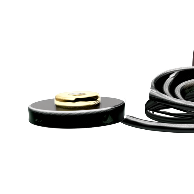 PCTEL G series mini magnetic mount showing 1-1/8 inch 18 thread antenna mounting interface.