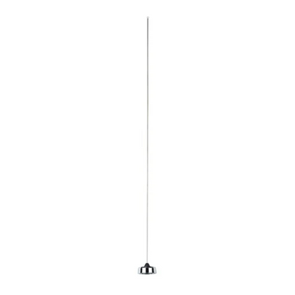 Motorola HAD4007A quarterwave stainless steel antenna whip rod profile.