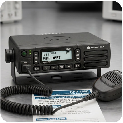 Motorola HKVN4086A electronic delivery software license for MOTOTRBO portable and mobile radios.