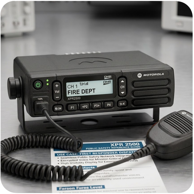 Motorola HKVN4086A electronic delivery software license for MOTOTRBO portable and mobile radios.