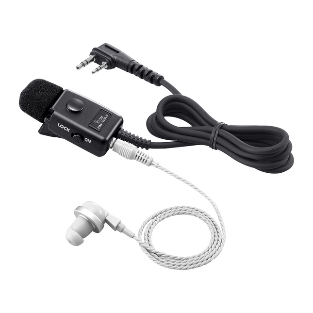 Icom HM153LS Microphone with 2.5mm Earphone Combination