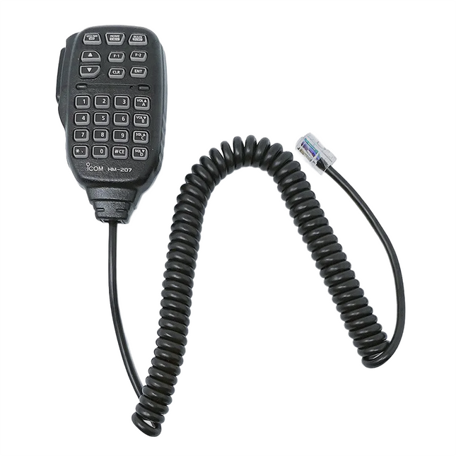 Icom HM207 Remote Control Hand Microphone