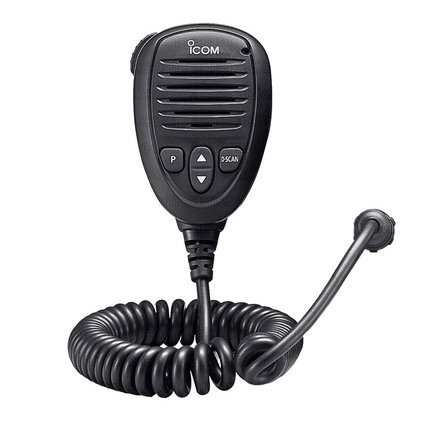 Icom HM214H marine hand microphone.