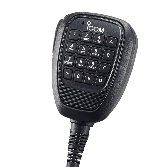 Icom HM221T DTMF Keypad Microphone with Emergency Button (IP55) I EOL