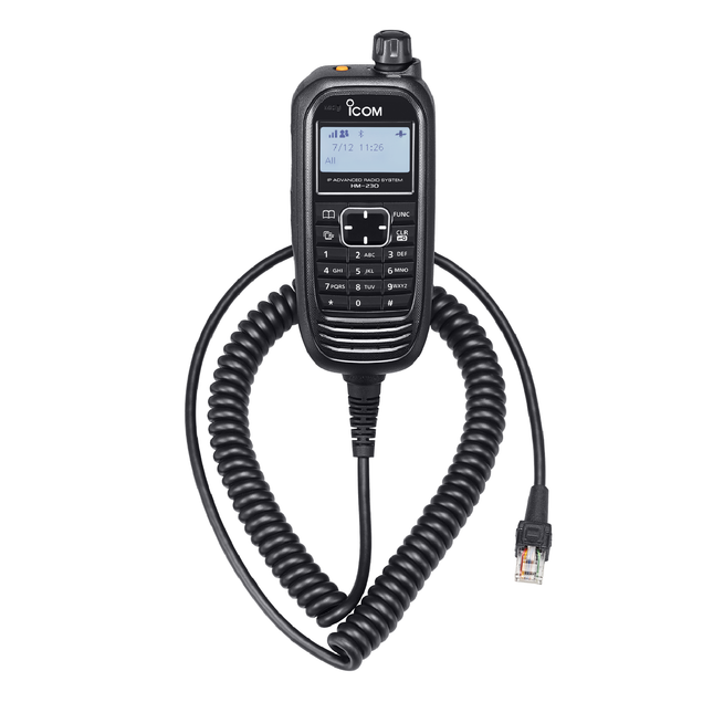 Icom HM230HB Commandmic Remote Control Microphone