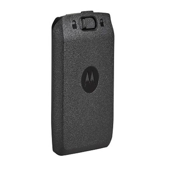 Front view of the Motorola HN001884A01 high-capacity battery door for Curve DLR110.