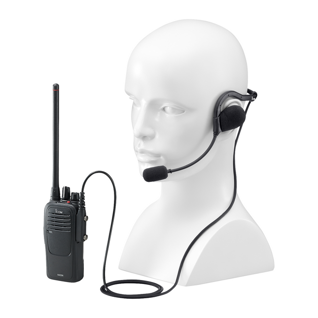 Icom HS95LWP Behind-the-Head Headset with Boom Microphone - 2-Pin Connector