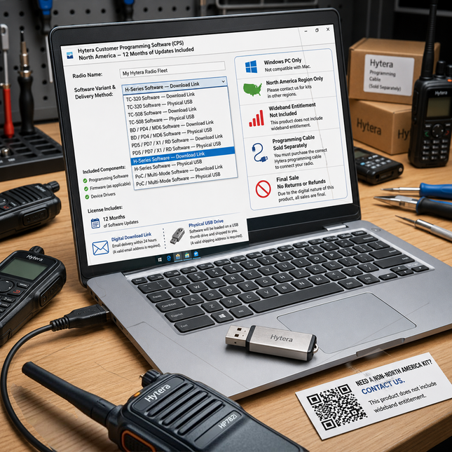 Hytera Customer Programming Software (CPS) | Radio Firmware