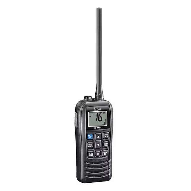 Icom M37 VHF Marine Floating Handheld Radio | 6 Watts