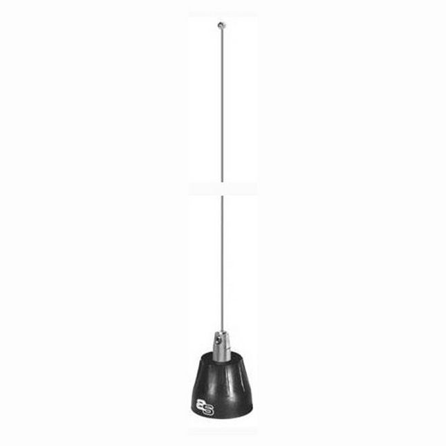 Icom K220A MAG Aviation Mobile Antenna for Icom IC-A220 showing the 30 Inch steel whip element.