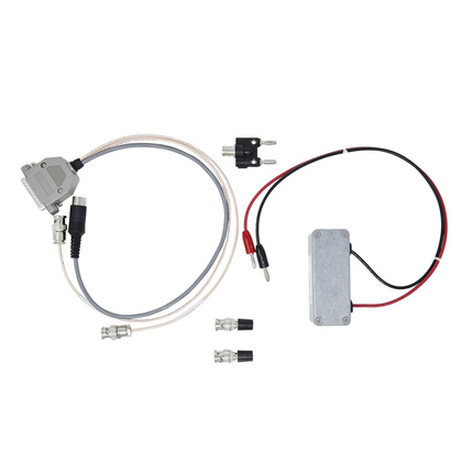 Bendix King KAA0609 Test Cable Kit for KNG-M Series Radios showing shielded bench diagnostics multi-pin layout.