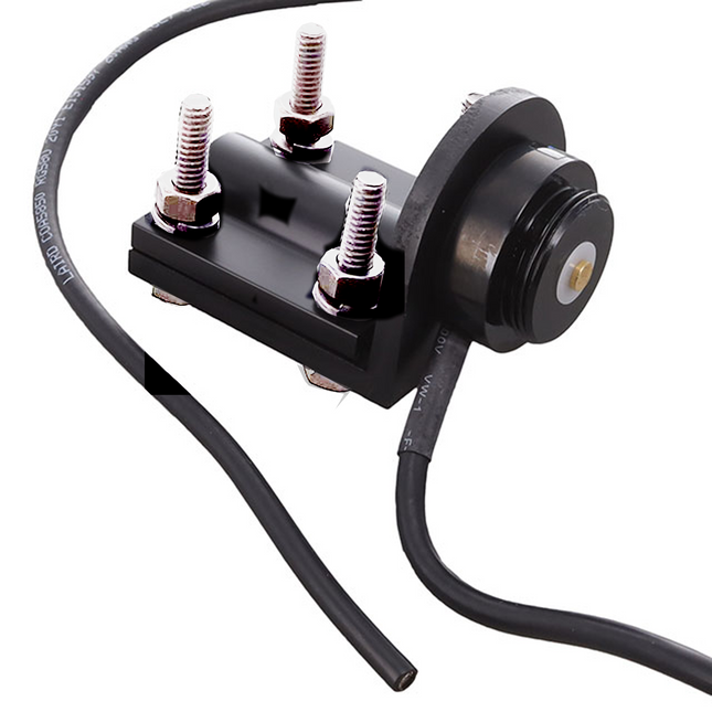 TE Connectivity LBBMB8 Mirror Mount - 17ft RG58A/U Cable, Black