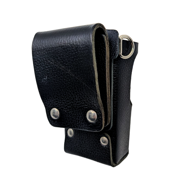 Icom LCF1000SS Leather Carrying Case with Swivel Belt Loop