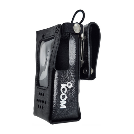 Icom LCF1035SW Premium Leather Swivel Carry Case