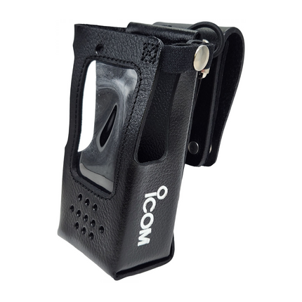 Icom LCF1035SW Premium Leather Swivel Carry Case