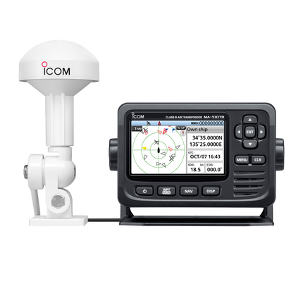 Icom MA510TR Class B AIS Transponder with 4.3" Color TFT Display