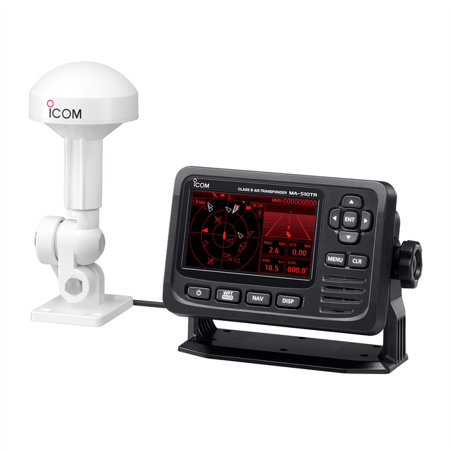 Icom MA510TR Class B AIS Transponder with 4.3" Color TFT Display