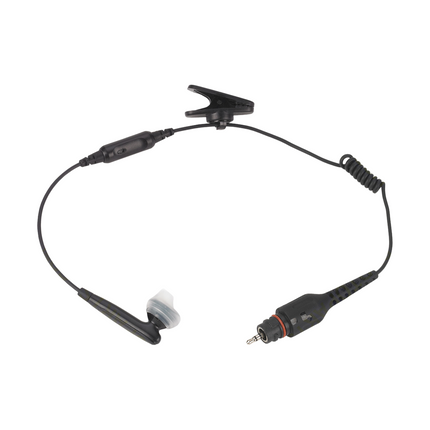 Motorola NNTN8294A 1-Wire Earbud with 29cm Cord, Black