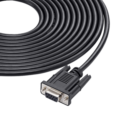 Icom OPC2389 shielded 16.4 foot serial pass-through cable layout for commercial radio gateways.