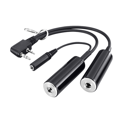 Icom OPC499 Radio Headset Adapter Cable IC-A6 A24 A22 A3 A14