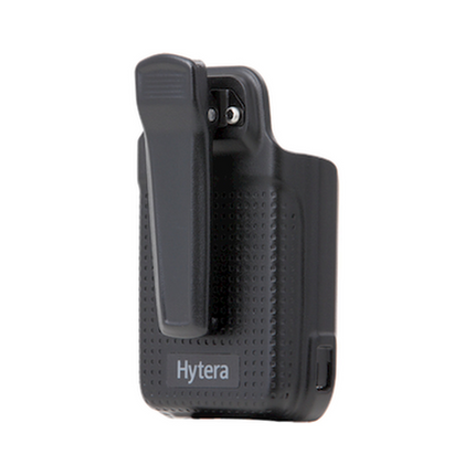 Hytera PCN005 Carrying Belt Clip for X1 series and Z1p ultra-thin portable radios front view.