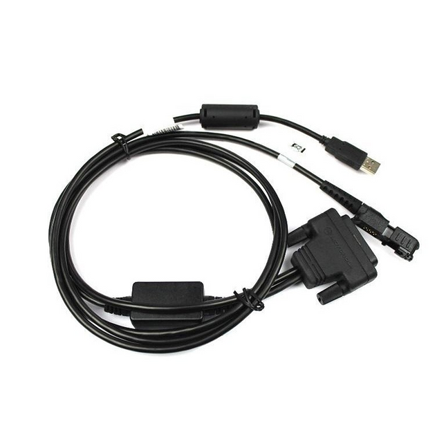 Motorola PMKN4117B Programming Cable - Slim to DB25; USB Plug