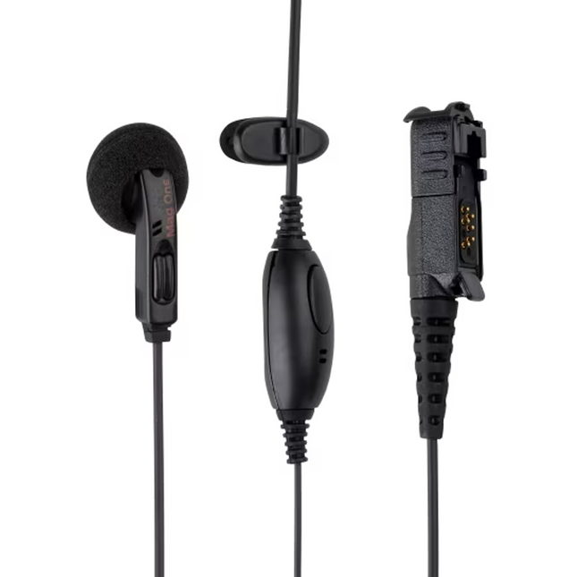 Motorola PMLN5733A Mag One Earbud with In-Line Microphone and PTT