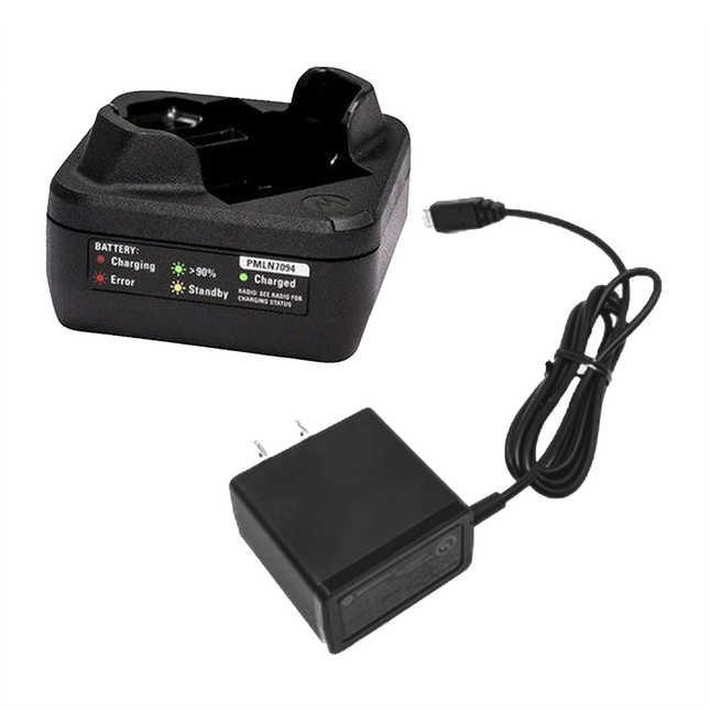 Motorola PMLN7109A Single-Unit Drop-In Charger with or without Power Supply